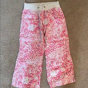 Lilly Pulitzer Beach Pants - lion print